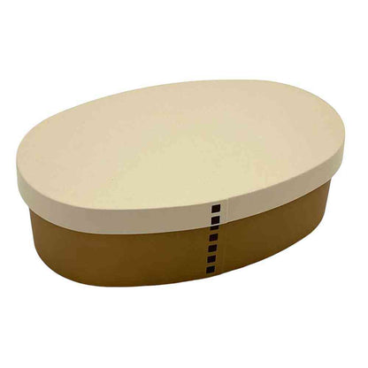 Kano EARTH COLOR Antibacterial Wappa Bento L - Ivory
