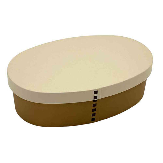 Kano EARTH COLOR Antibacterial Wappa Bento L - Ivory