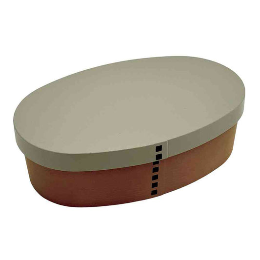 Kano EARTH COLOR Antibacterial Wappa Bento L - Gray