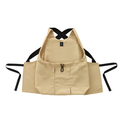 Cat Nail Clipping Helper Apron Twill Beige