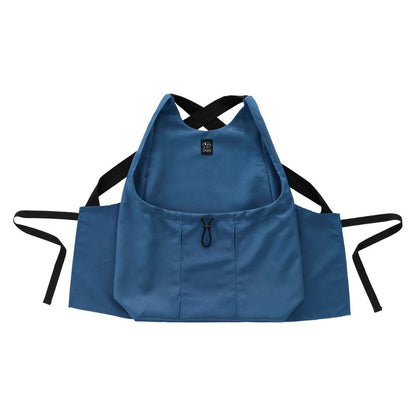 Cat Nail Cutting Helper Apron Twill Navy