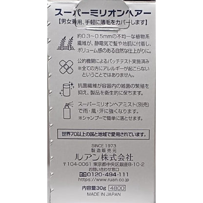 Super Million Hair Dark Brown 30g