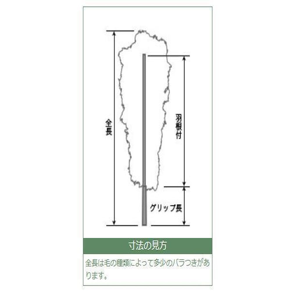 Made in Japan Chicken Feather Duster 1000mm K100