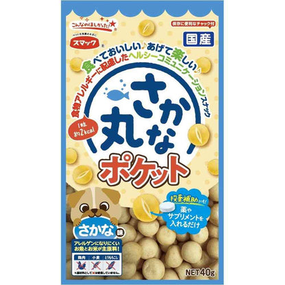 Smack Fish Round Fish Flavor 40g