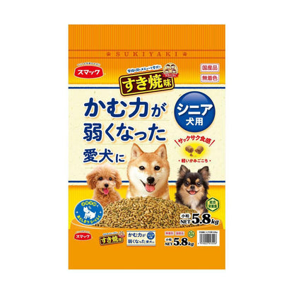 Smack Family Meal Sukiyaki Flavor for Senior Dogs 5.8kg