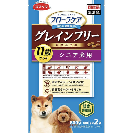 Smack Flora Care DOG - Senior Dog 800g