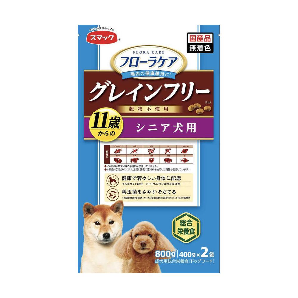 Smack Flora Care DOG - Senior Dog 800g