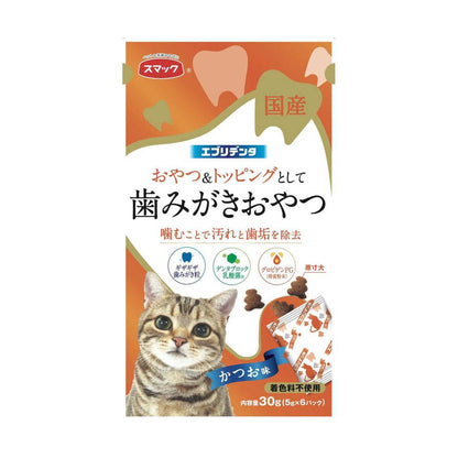 Smack Everyday Dental Cat Treats Bonito Flavor 30g