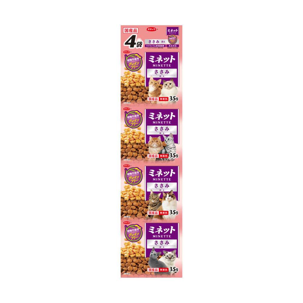 Smack Minette 4-Pack - Grain-Free Domestic Chicken 140g (35g x 4)