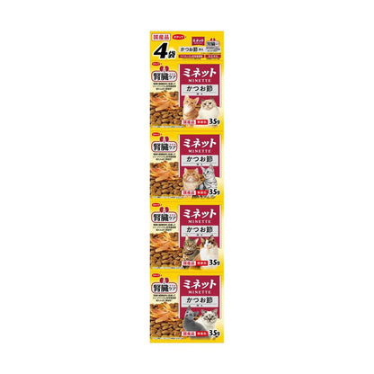Smack Minette 4-Pack - Kidney Care with Bonito Flakes 140g (35g x 4)