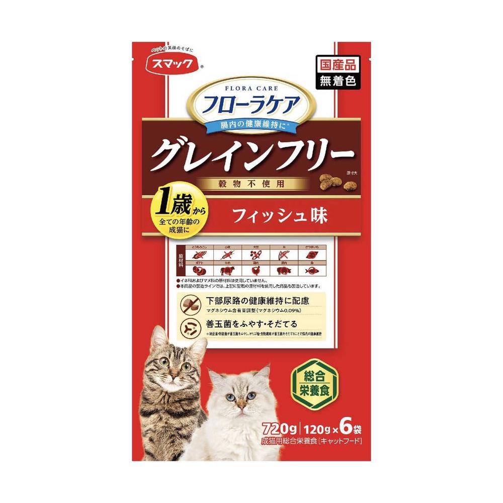 Smack Flora Care CAT Fish Flavor 720g