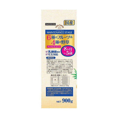 Smack Little Family Maintenance Stage - 6 Fruits and 4 Wild Grasses 900g