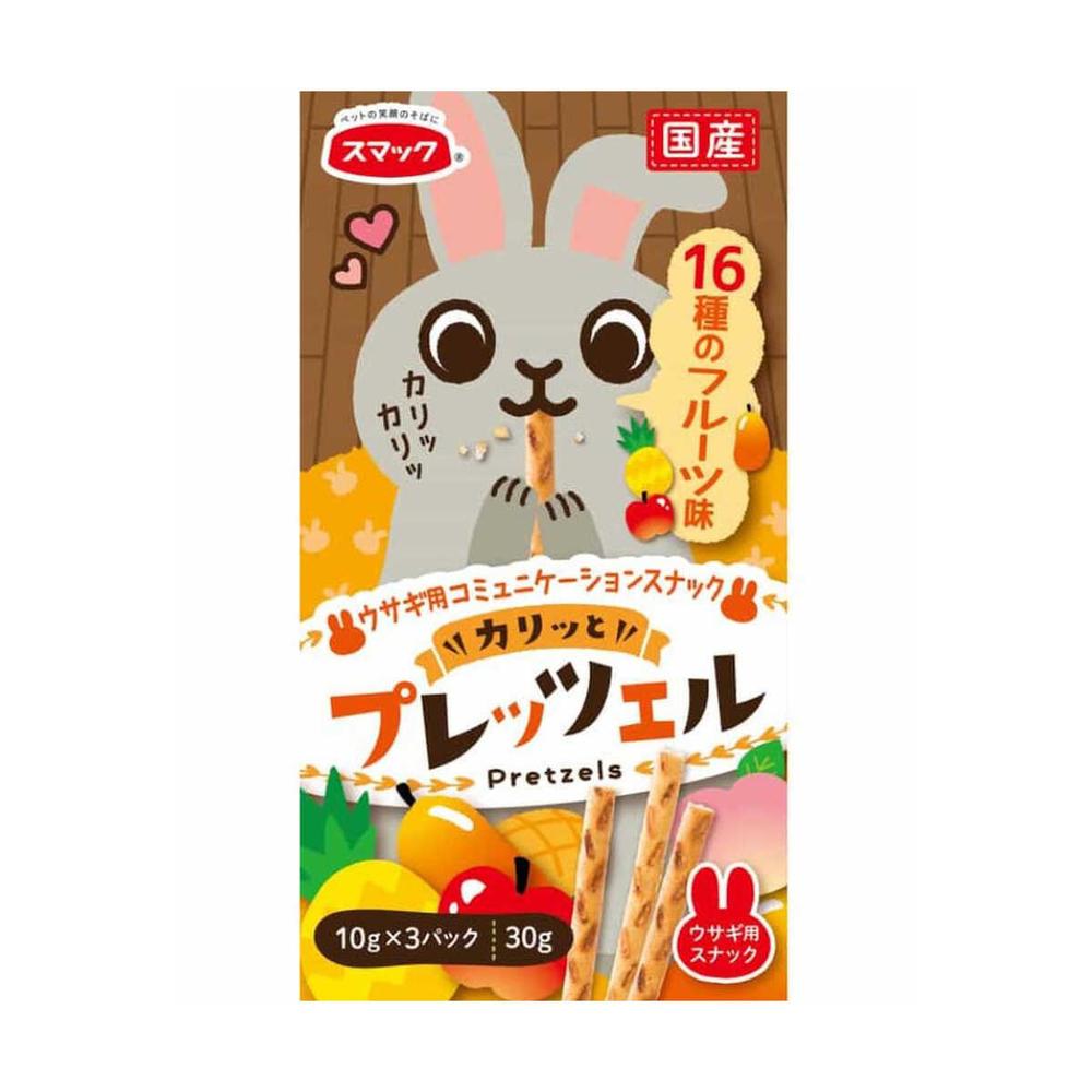 Smack Pretzel for Rabbits 16 Fruit Flavors 30g