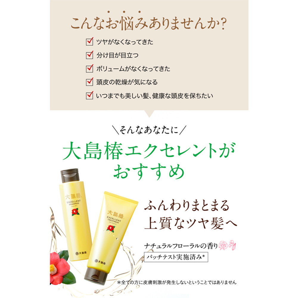 Oshima Tsubaki Excellent Shampoo 300ml