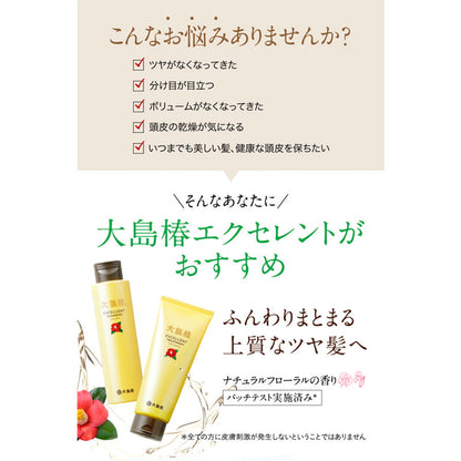 Oshima Tsubaki Excellent Shampoo 300ml