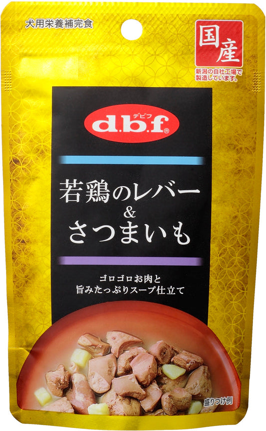 Debifu Pet Young Chicken Liver & Sweet Potato 100g