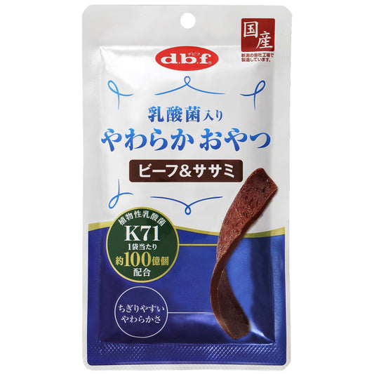 Debifu Pet Soft Snack with Lactic Acid Bacteria Beef & Chicken Breast 40g