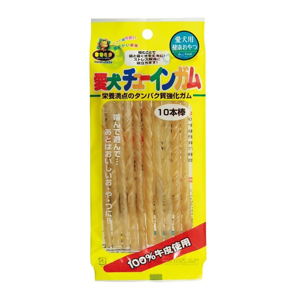 Marujo & Uefuku U Chewing Gum Sticks 10 Pieces