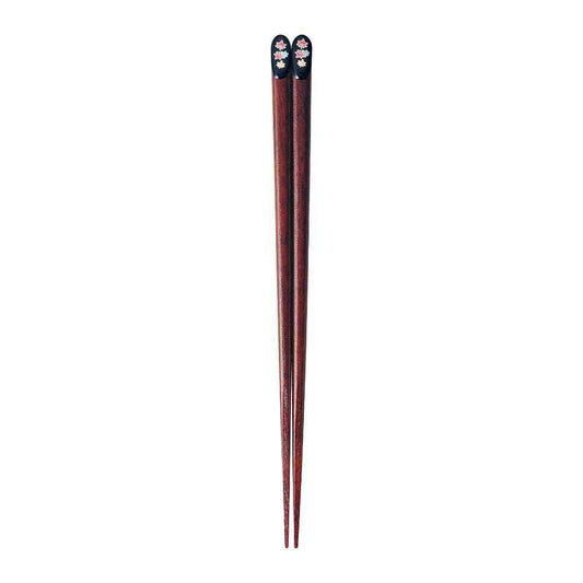 Ishida Chopsticks Kinza Momiji Black 23cm