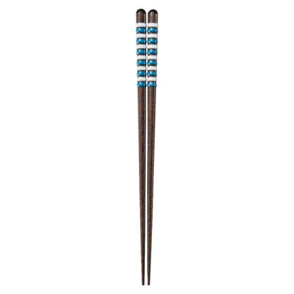Ishida Dishwasher Safe Chopsticks Candy Roll Blue 23cm
