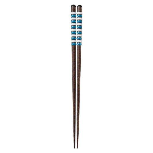 Ishida Dishwasher Safe Chopsticks Candy Roll Blue 23cm
