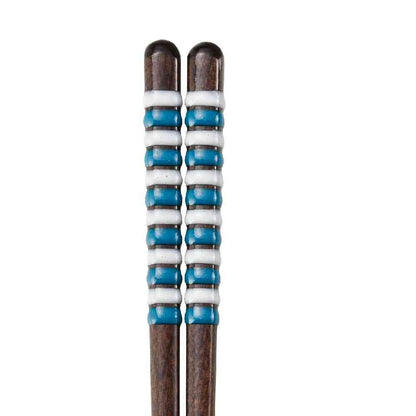 Ishida Dishwasher Safe Chopsticks Candy Roll Blue 23cm