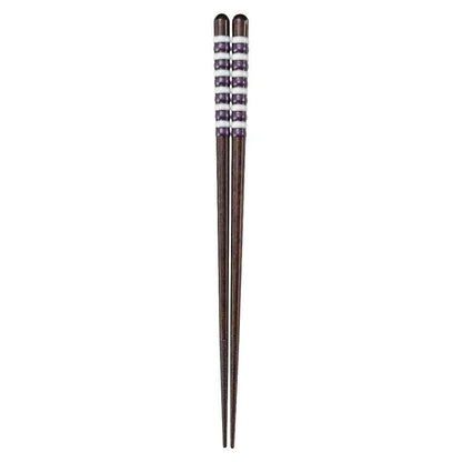 Ishida Dishwasher Safe Chopsticks Candy Roll Violet 23cm