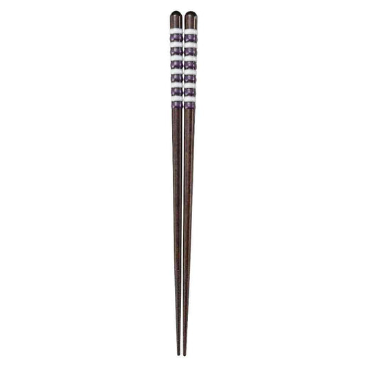 Ishida Dishwasher Safe Chopsticks Candy Roll Violet 23cm