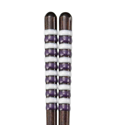 Ishida Dishwasher Safe Chopsticks Candy Roll Violet 23cm