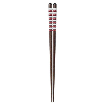 Ishida Dishwasher Safe Chopsticks Candy Roll Red 23cm
