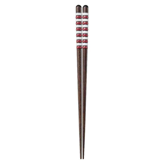 Ishida Dishwasher Safe Chopsticks Candy Roll Red 23cm