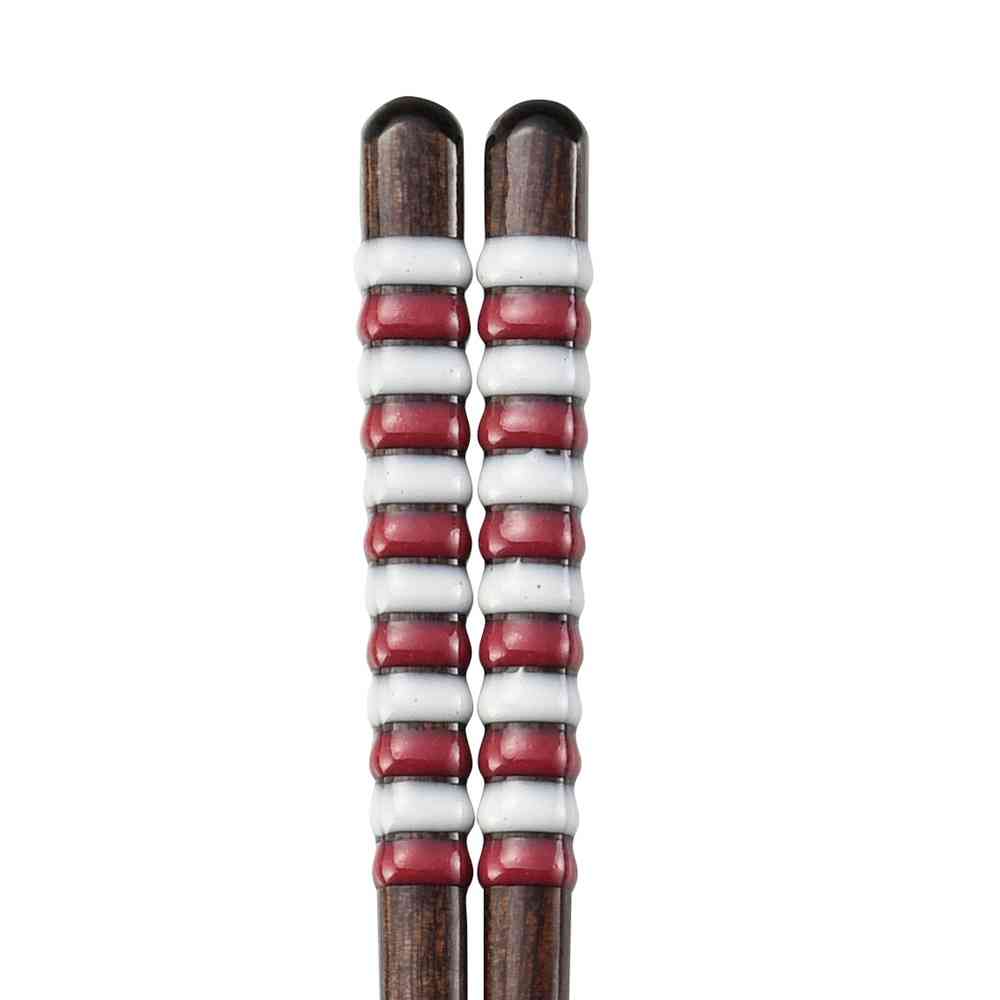 Ishida Dishwasher Safe Chopsticks Candy Roll Red 23cm