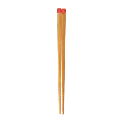 Ishida Chopsticks Susutake Tenpyo Head Color Red 19.5cm 1 Pair