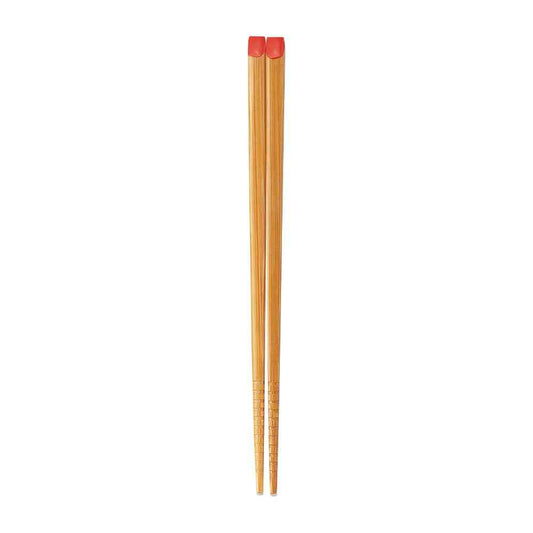 Ishida Chopsticks Susutake Tenpyo Head Color Red 19.5cm 1 Pair