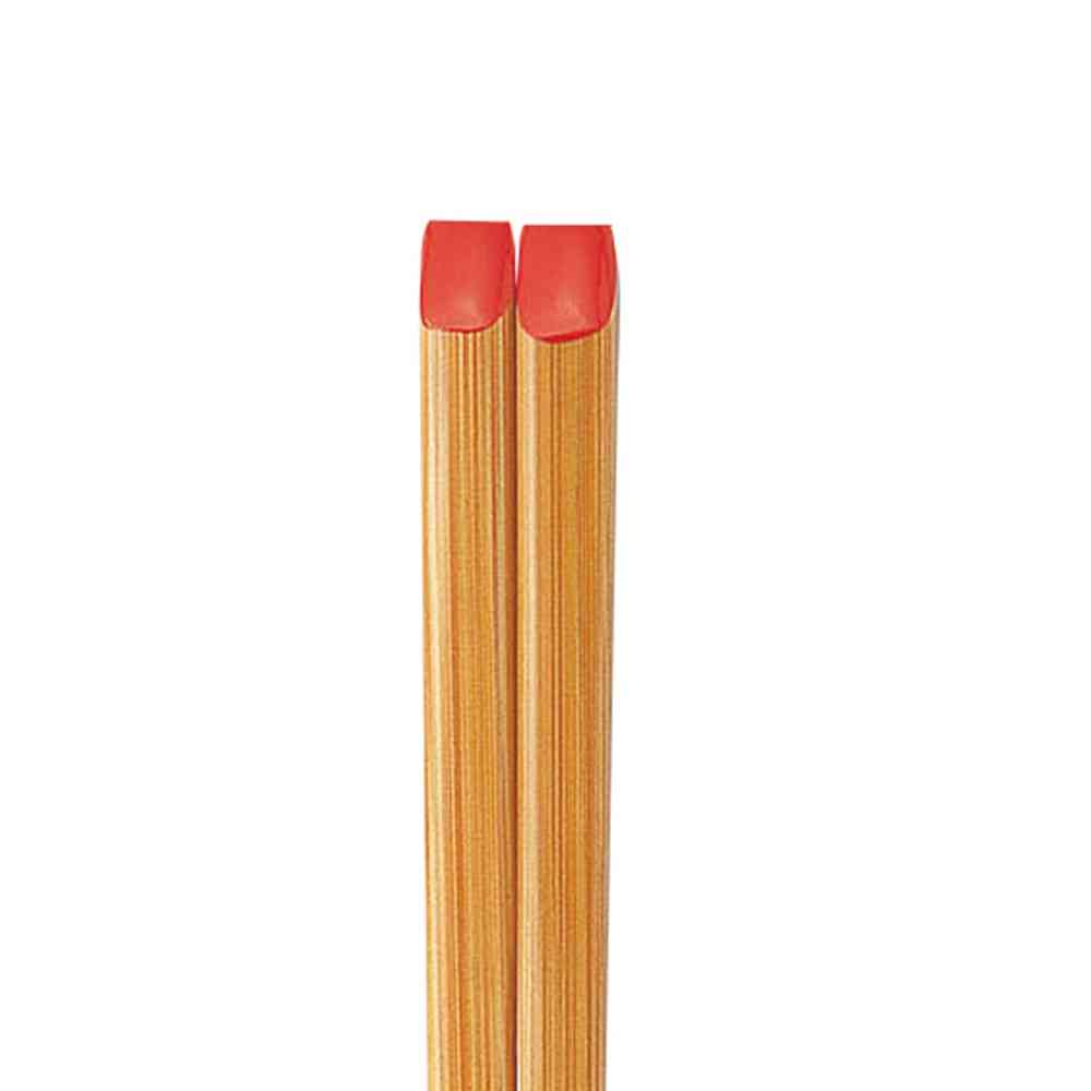 Ishida Chopsticks Susutake Tenpyo Head Color Red 19.5cm 1 Pair