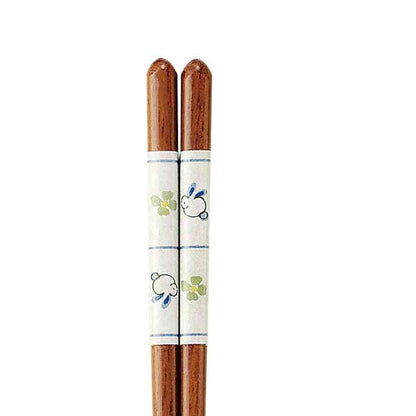 Ishida Dishwasher Safe Chopsticks Usagi Komon 23cm 1 Pair