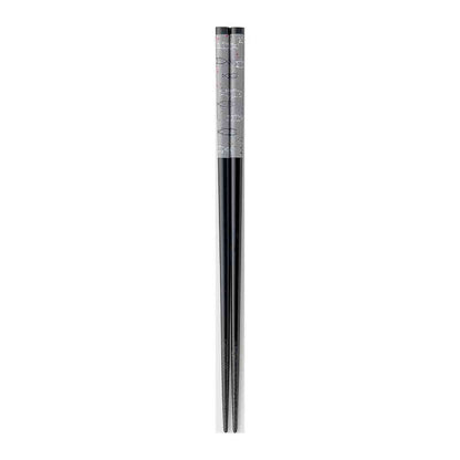 Ishida Chopsticks Color Fish Black 23cm 1 Pair