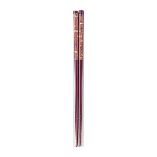 Ishida Chopsticks Color Fish Enji 20.5cm 1 Pair