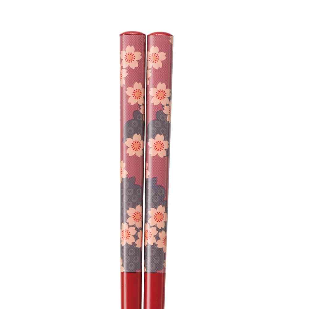 Ishida Chopsticks Kawamomozakura 21cm 1 Pair