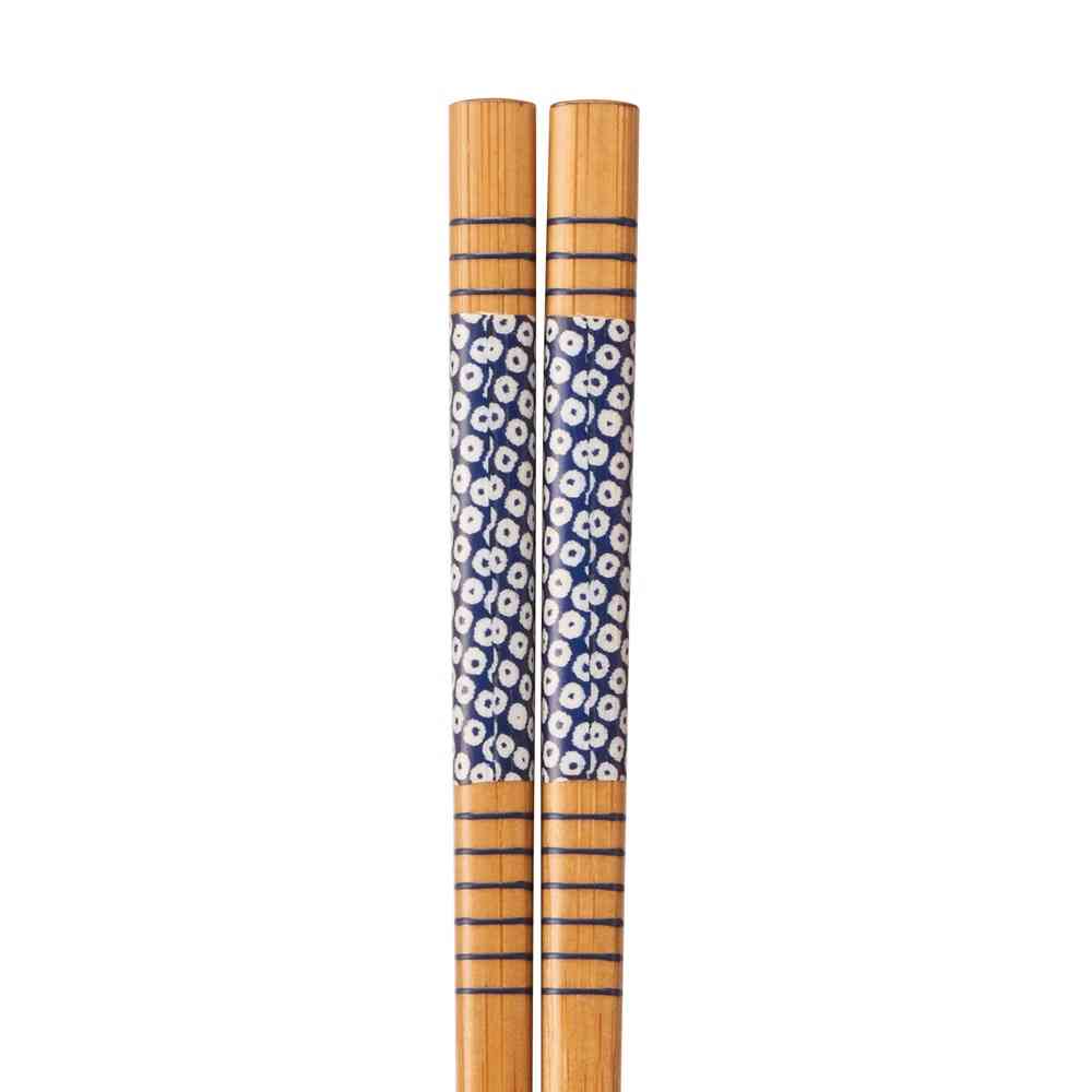 Ishida Chopsticks Susutake Aoshika 23cm 1 Pair