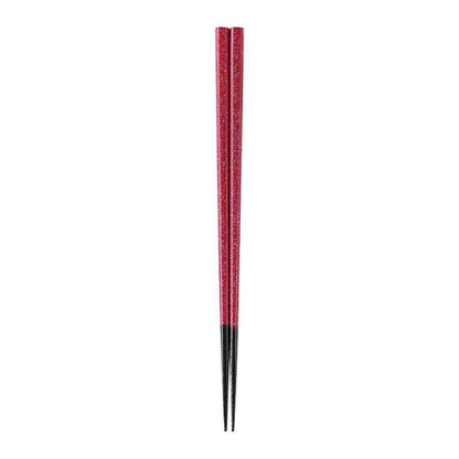 Ishida Chopsticks Kirara Glitter Red 23cm