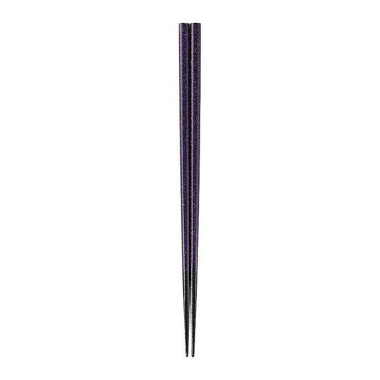 Ishida Chopsticks Kirara Glitter Violet 23cm