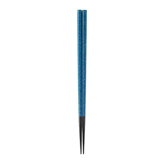 Ishida Chopsticks Kirara Glitter Blue 23cm