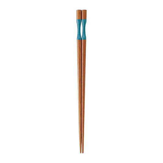 Ishida Chopsticks Kokeshi Blue 23cm (1 pair)