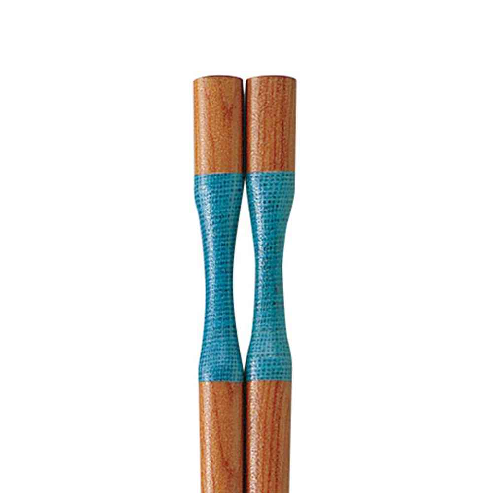 Ishida Chopsticks Kokeshi Blue 23cm (1 pair)