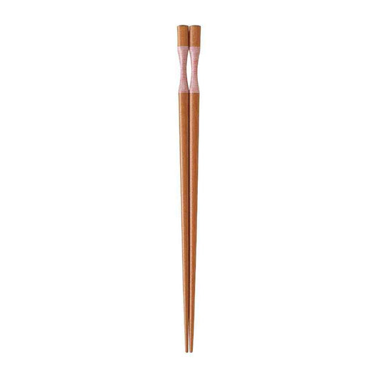Ishida Chopsticks Kokeshi Pink 20.5cm (1 pair)