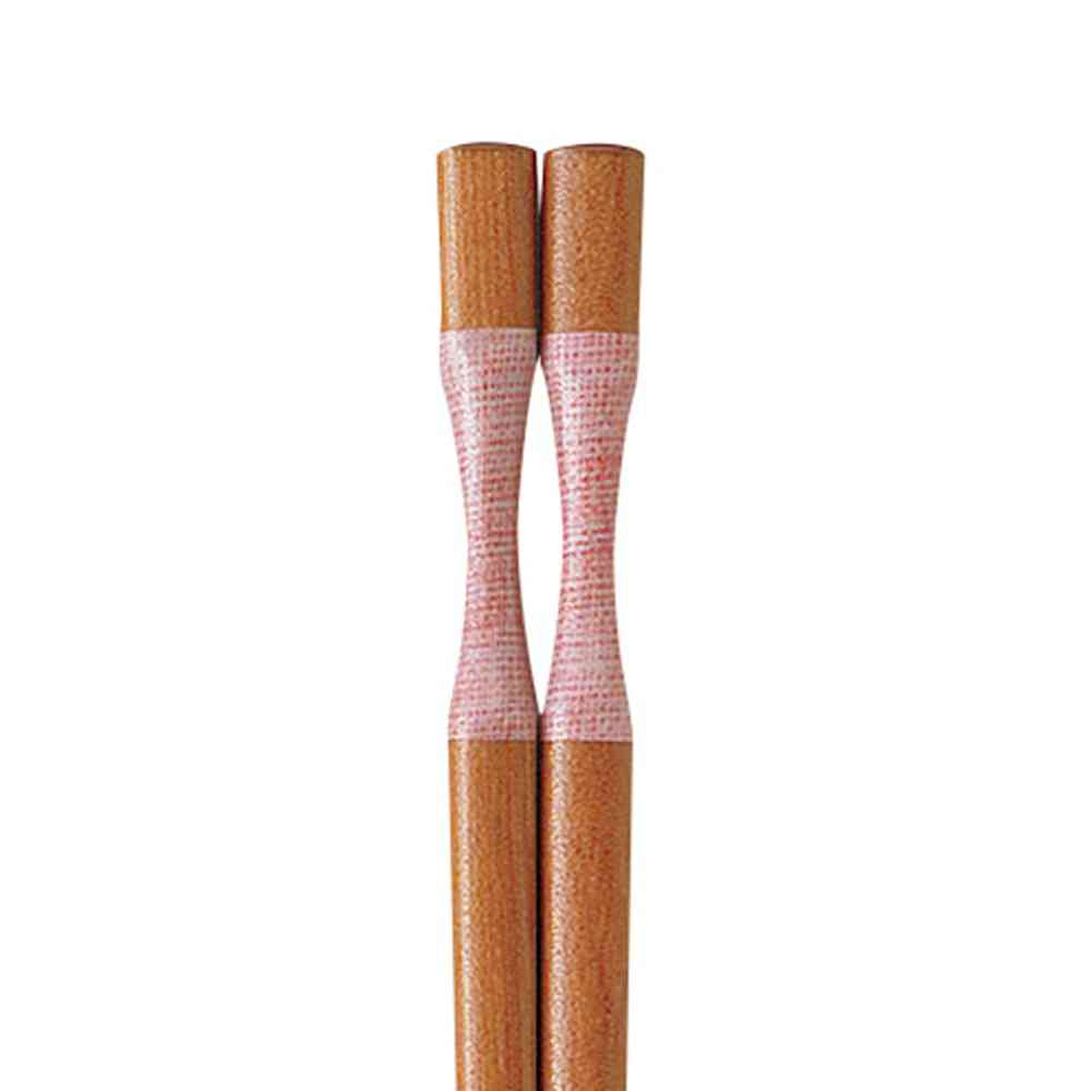 Ishida Chopsticks Kokeshi Pink 20.5cm (1 pair)