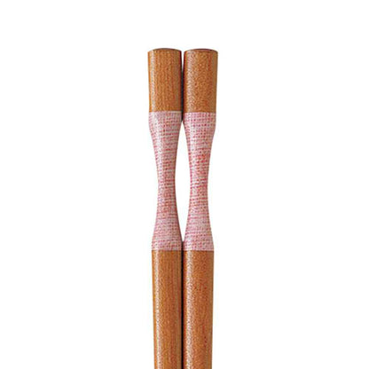Ishida Chopsticks Kokeshi Pink 20.5cm (1 pair)
