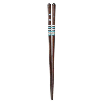 Ishida Dishwasher Safe Chopsticks Cat Design 23cm (1 pair)