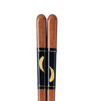 Ishida Dishwasher Safe Thick Chopsticks Flying Dragon Half 23.5cm 1 Pair